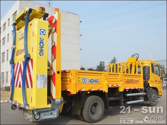 高(gāo)速公路(lù)防追尾車(chē) 徐工(gōng)防撞緩沖車(chē)問(wèn)世